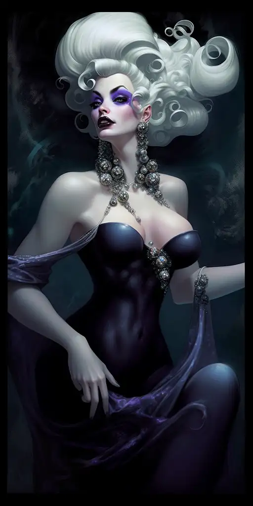 来自迪斯尼的Ursula 真正美丽优雅的女人
