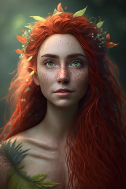 美丽的森林女神
